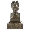 Alfredo Neri (Italian, 20th Century) Napoleon As Caesar Bronze Bust