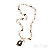 18kt Gold and Mother-of-Pearl Necklace, Mattioli