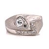 Art Deco 18k Diamond Menâ€™s Ring