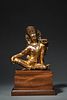 Ming Dynasty  Gilt Bronze Bodhisattva Statue