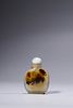 Qianlong Period of the Qing Dynasty: Agate Snuff Bottle