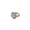 Mabe Pearl and 18K Ring