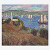 Fern Isabel Coppedge (American, 1883-1951) Gloucester Harbor