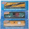 Atlas O Gauge. Box Cars. GN, UP, Wisconsin & Southern