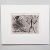 A. R. Penck (b. 1939): Expedition to the Holy Land: One Plate