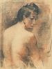 Abraham Soloman Baylinson, Seated Female Nude