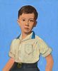 Style of Norman Rockwell, Portrait of a Boy