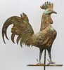 Copper & Zinc Rooster Full-Bodied Weathervane