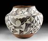 Early 20th C. Native American Acoma Pottery Olla