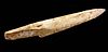 15th C. Pre-Contact Inuit Walrus Ivory Tool