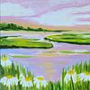 Amy Dare Middleton, Pink Marsh View