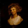 After GEORGE ROMNEY, (United Kingdom, 1734-1802). 
"The Parson's daughter" or "Parson's daughter". 
Oil on canvas.