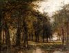 NARCISSE-VIRGILE DIAZ DE LA PEÑA (Bordeaux, 1808- Menton, 1876). 
"Character in the forest of Fontainebleau". 
Oil on canvas