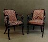 IMPT. PR OF DUNCAN PHYFE ARM CHAIRS NY C.1838