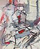 TINA AMARENA (AMERICAN 20TH CENTURY), ABSTRACT EXPRESSIONIST OIL PAINTING, 2007