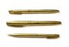 An 18ct gold three piece pen and pencil set, by Sheaffer,