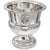 ICE BUCKET, MEXICO, 20TH CENTURY, TANE 0.925 Sterling Silver, Weight: 1541 g | HIELERA MÉXICO, SIGLO XX Plata TANE sterling, Ley 0.925 Peso: 1541 g