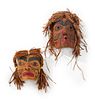 Two Northwest Coast masks