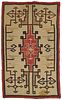 A Navajo pictorial rug