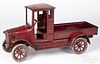 Buddy L pressed steel Red Baby Express truck