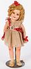 Ideal Shirley Temple composition doll