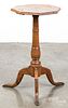 Maple candlestand, ca. 1800