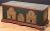 Pennsylvania painted pine dower chest, dated 1779