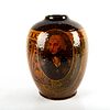 Large Royal Doulton Rembrandt Ware Vase, Horatio Nelson