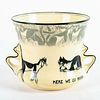 Royal Doulton Henry Souter Twin Handled Planter, Kateroo