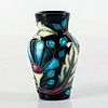Moorcroft Pottery Miniature Vase, Blue Daisy