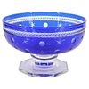 Steuben Flemish Blue Centerpiece Bowl