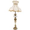 French Champleve & Onyx Lamp