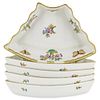 (5Pc) Herend Porcelain "Queen Victoria" Side Dishes