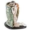Large Limited Edition Lladro “The Kiss” Porcelain Figure