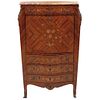 SECRETAIRE FRENCH STYLE EARLY 20TH CENTURY Made of wood with bronze handles and applications 57.4 x 37 x 17.7" (146 x 94 x 45 cm) | SECRETER ESTILO FR