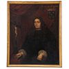 PORTRAIT OF DON ALONZO DE GRANADA SPAIN, 18TH CENTURY Oil on canvas Conservation details 43.3 x 35.4" (110 x 90 cm) | RETRATO DE DON ALONZO DE GRANADA