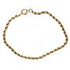 14k gold rope chain bracelet