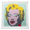 ANDY WARHOL. II.23: Marilyn Monroe. Con sello en la parte posterior. Serigrafía s/n de tiraje. 91.4 x 91.4 cm.