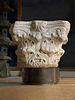 A Roman marble column capital of the Corinthian order,