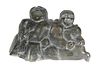 Inuit Eskimo Figural Group Stone Carving 