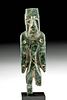 Fine Olmec Jade Standing Figure, ex-Arte Primitivo