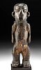 19th C. African DRC Wood Nude Figural Effigy