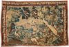 A Flemish woven tapestry