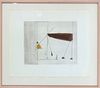Modern Abstract Lithograph, Signed