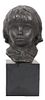 After Renoir, "Head of Coco" French Sculpture