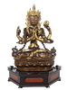 Qing Dynasty Gilt Bodhisattva