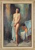 John Stevens Coppin (1904 - 1986) "Standing Nude"