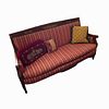 Vintage French Style Mahogany Settee Love Seat