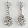 Lady's BHGL Appraised 2.85 Carat Diamond Earrings