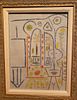Pablo Picasso, La Fenetra de l'atelier La Californie, Oil Stick on Canvas, Spadem Certificate